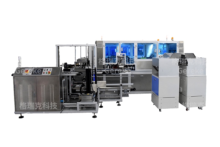 格瑞克機械 全自動真空醫(yī)用凝膠噴霧泵鼻噴泵芯組裝檢測一體機