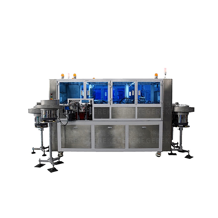 格瑞克機(jī)械 全自動(dòng)真空醫(yī)用凝膠真空瓶鼻噴霧泵芯組裝檢測機(jī)