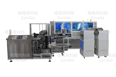 格瑞克機械 全自動真空醫(yī)用凝膠噴霧泵鼻噴泵芯組裝檢測一體機